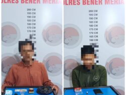 Polres Bener Meriah Berhasil Mengamankan Dua Pelaku Penyalahgunaan Narkotika