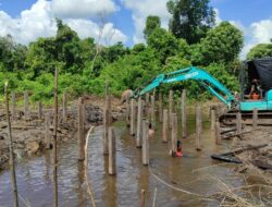 Genjot Terus, Pembangunan Sasaran Fisik Oleh Satgas TMMD Reguler ke-120 Kodim 1015/Sampit