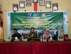 Cegah Stunting, Satgas TMMD Reguler Ke-120 Kodim 1015/Sampit Gelar Penyuluhan