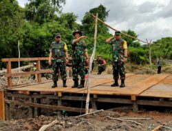 Tim Wasev Kunjungi Lokasi TMMD Ke 120 Kodim 1015/Sampit,Pastikan Kegiatan Berjalan Optimal,Efrktif Dan Efisien