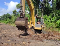 Satgas TMMD ke 120,Gejot Pelebaran Parit Guna Selesai Tepat Waktu