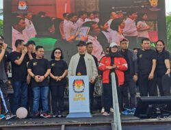 Komisi Pemilihan Umum Daerah  Kabupaten Kotawaringin Timur menggelar acara jalan sehat sebagai peluncuran Pemilihan Kepala Daerah (Pilkada) Bupati dan Wakil Bupati Kotim 2024