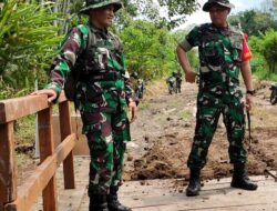 Jelang Penutupan, Dansatgas TMMD ke 120 Kodim 1015/Sampit Pantau Langsung Progres Semua Kegiatan