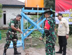 Danrem 102/Pjg Cek Lokasi Hasil TMMD ke 120