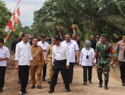 Pangdam XII/Tpr Bersama Kapolda Kalteng Dampingi Kunjungan Kerja Presiden RI Ir.H.Joko Widodo