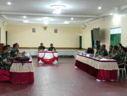 Kodim 1015/Sampit Terima Kunjungan Current Audit TA 2024