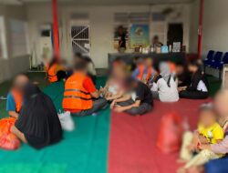 Penuh Kehangatan, WBP Lapas Sampit Terima Kunjungan Dari Keluarga