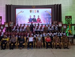 Pelepasan Kontingen Drum Band Kalimantan Tengah untuk PON XXI 2024