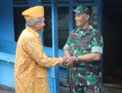 Sambut HUT TNI Ke-79, Kodim 1015/Sampit Kunjungi Veteran Dan Warakawuri