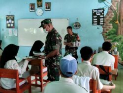 Babinsa Koramil 1015-03/MB Ketapang Dampingi Pendistribusian Makan Bergizi Gratis