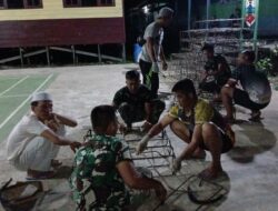Tak Kenal Lelah, Satgas TMMD ke 123 Kodim 1015/Sampit Bekerja Siang-Malam