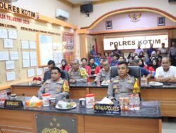 Polres Kotim Sambut Ramadhan dengan Baksos dan Silaturahmi Bersama Mahasiswa