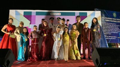 Lomba Fashion Show Pesta Glamour Meriahkan HUT Kotim ke-72 dan HUT MPP ke-2 itu