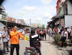 Polres Kotim Pastikan Keadilan untuk Korban, Gelar Rekonstruksi Kasus Penganiayaan Anshori Muslim