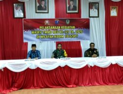 Tim Wasev Terima Paparan Dansatgas TMMD ke 123