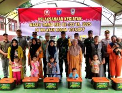 Pemerintah Kabupaten Seruyan Sambut Kedatangan Ketua Tim Wasev TMMD ke-123.