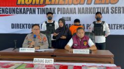 Polda Kalteng Gelar Konferensi Pers, Hasil Pengungkapan 497 Gram Narkoba di Wilayah Kotim