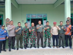 Komandan Kodim 1015/Sampit Dampingi Tim Dalprog Kodam XII/Tpr Meninjau kesiapan banguna Koramil Seruyan Raya