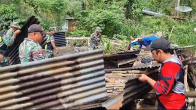 TMMD Kodim 0106/Aceh Tengah Buktikan Kepedulian: Rumah Ibu Kasnawati Kini Dibangun