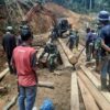 Jembatan Impian Warga Kute Keramil Mulai Terwujud Berkat TMMD ke-126 Kodim 0106/Aceh Tengah