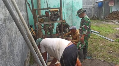 Program TMMD Kodim 0106/Aceh Tengah Fokus Sediakan Air Bersih bagi Masyarakat Pedesaan