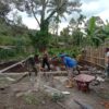 Gotong Royong Satgas TMMD dan Warga Bangun Rumah Layak Huni di Aceh Tengah