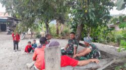 Selain Bangun Infrastruktur, Satgas TMMD 126 Perkuat Hubungan Sosial dengan Warga Linge