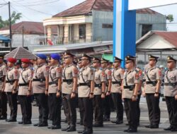 Kapolres Kotim Pimpin Upacara Serah Terima dan Pelantikan Jabatan