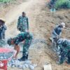 Gotong Royong TNI dan Masyarakat Kute Keramil, Gorong-Gorong Kini Lebih Kokoh