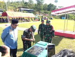 Penutupan TMMD Ke-126 di Aceh Tengah Diwarnai Pemberian Bantuan untuk 15 Warga Kurang Mampu