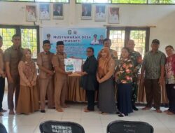 Babinsa Koramil 1015-05/Kota Besi Hadiri Musyawarah RKPDes TA. 2025