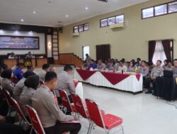 Polres Kotim Terima Kunjungan Team Asistensi Bid Humas Polda Kalteng.