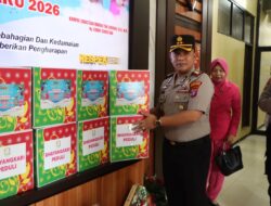 Menjelang Natal Polres Kotim Adakan Anjangsana Berbagi Kasih Dan Suka Cita.