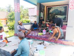 Babinsa Koramil 1015-07/Parenggean Melaksanakan Komsos Dengan Warga Binaan