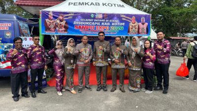 Dukcapil Kabupaten Kotawaringin Timur Hadirkan Layanan Administrasi Kependudukan pada Expo HUT Kotim ke-73